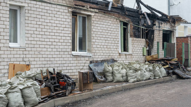 Professional Fire Damage Removal technician working in Gotha, FL